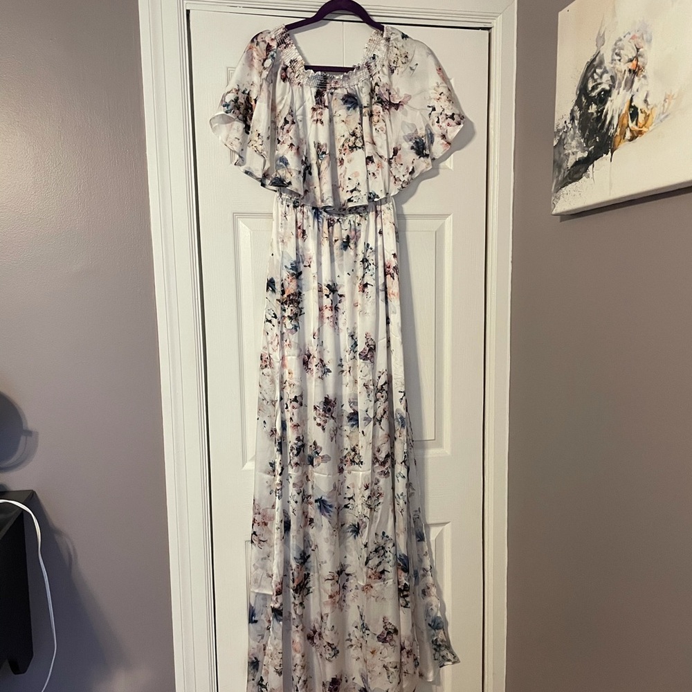 Floral Hacienda Maxi Dress